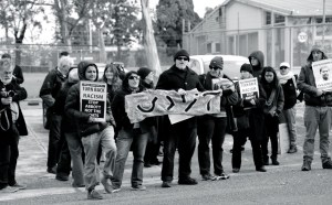 Protest at Broadmeadows
